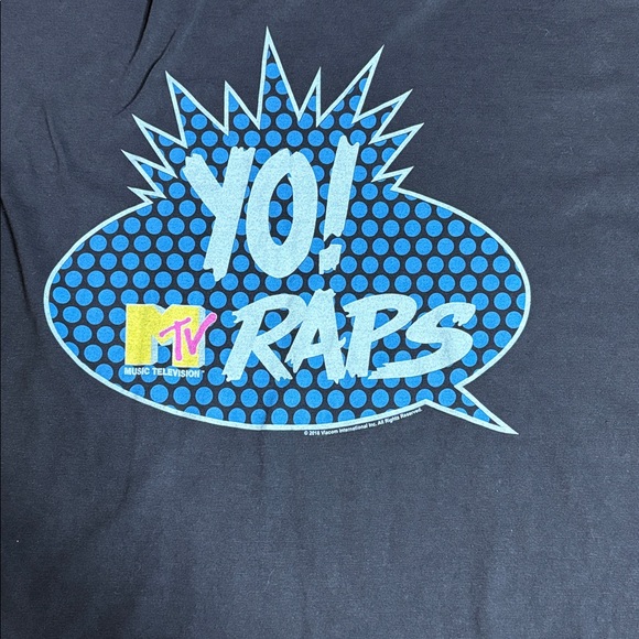 Lucky Brand MTV Raps Black Graphic Tee - Picture 2 of 6